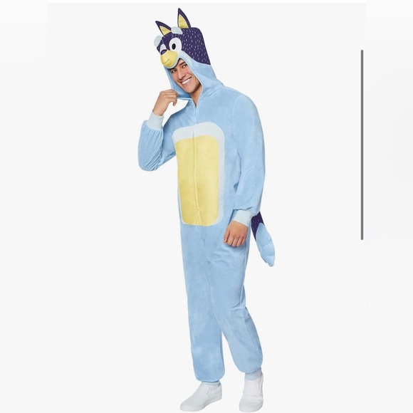 Spirit Blue and Yellow Bandit Jumpsuit - Picture 2 of 3